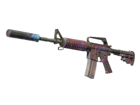 M4A1-S | Glitched Paint (Battle-Scarred)